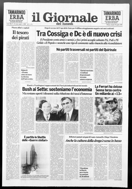 Il giornale del lunedi